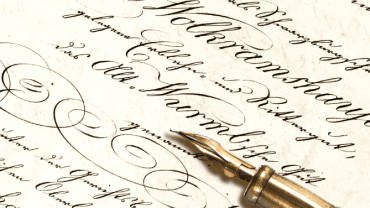 Calligraphy – the art of beautiful handwriting