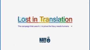 Australian Navy pokes fun at machine translation in its recruitment campaign for linguists